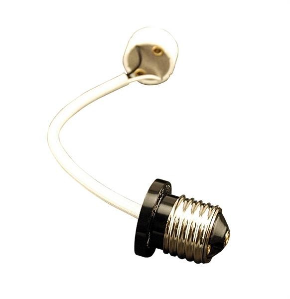 JUNO GU10WHIP Socket Adaptor Medium Base to GU10 Base Flexible Socket Adaptor