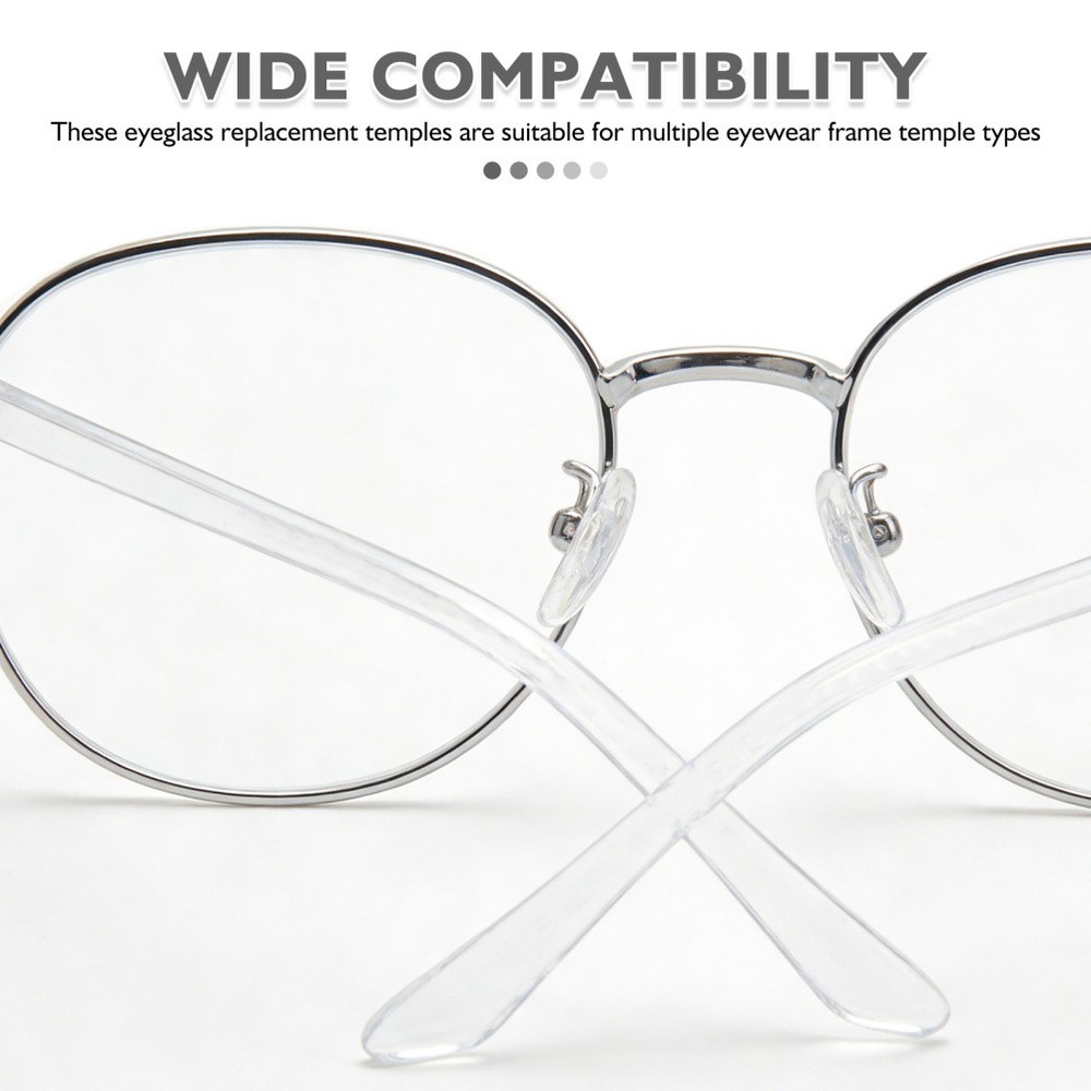 Temples for Glasses Plastic Eye Replacement Arms Eyeglasses Legs