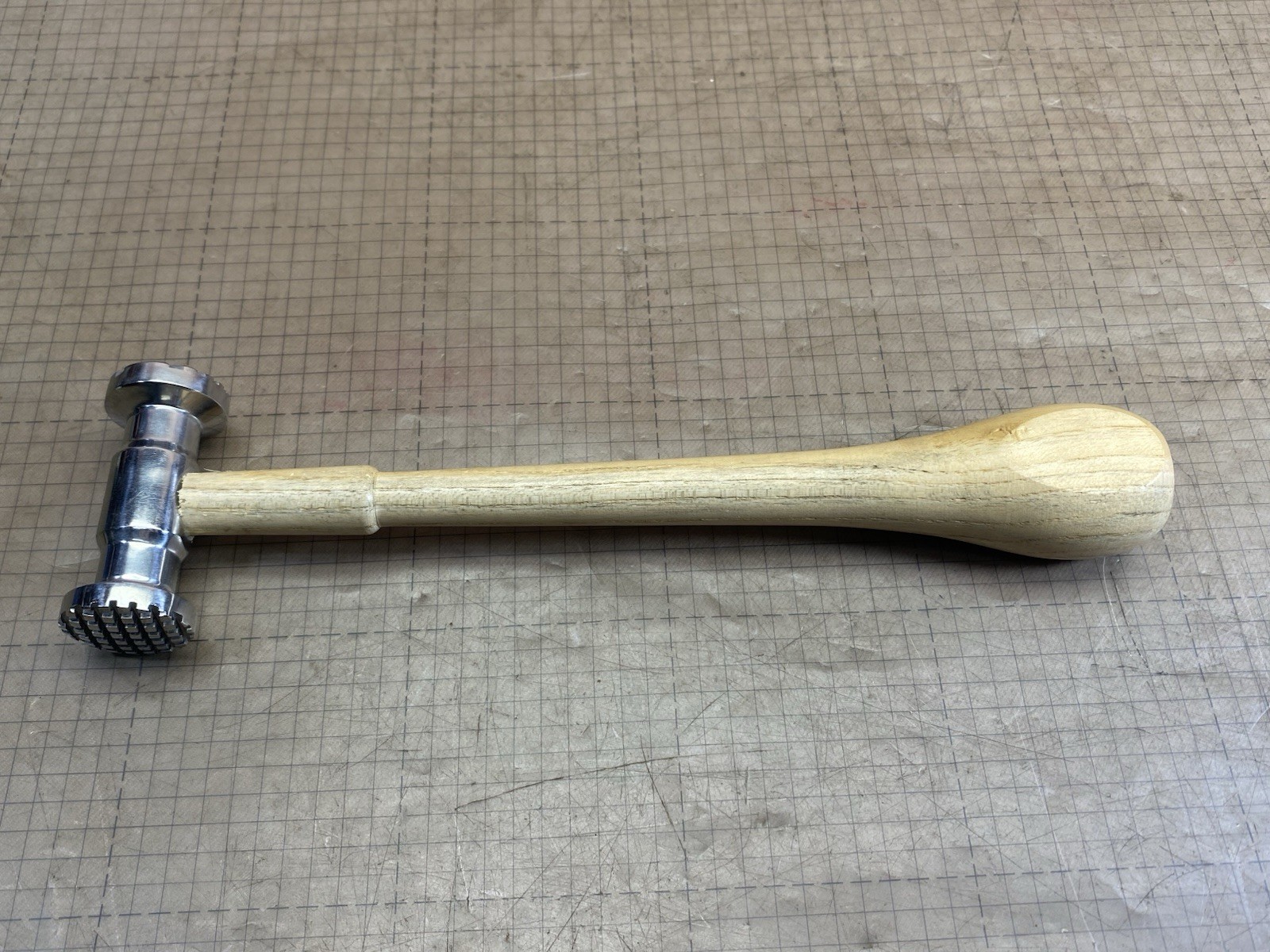 8 oz. Jewelry Making Texture Hammer with Grooves Jewelers Silversmith Tool