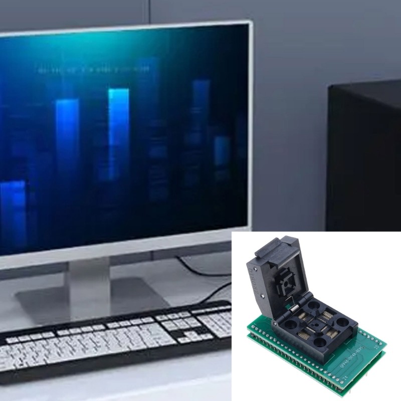 QFP48 to DIP48 Programmer Converter Socket for Testing and Programming