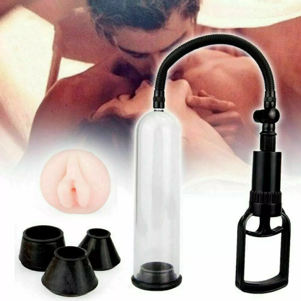 Vacuum Penis Pump for Male ED Enhancement Erectile Enlargement Penis Enlarger BG