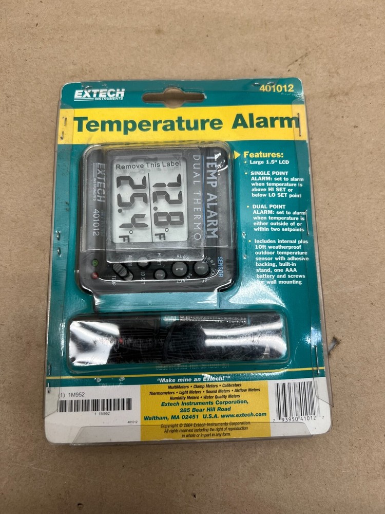 Extech 401012 Temperature Alarm