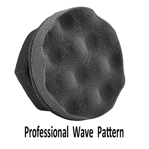 IPELY 2 Pack Large Tire Shine Applicator Pad, Durable Applicator-2Pack, Gray