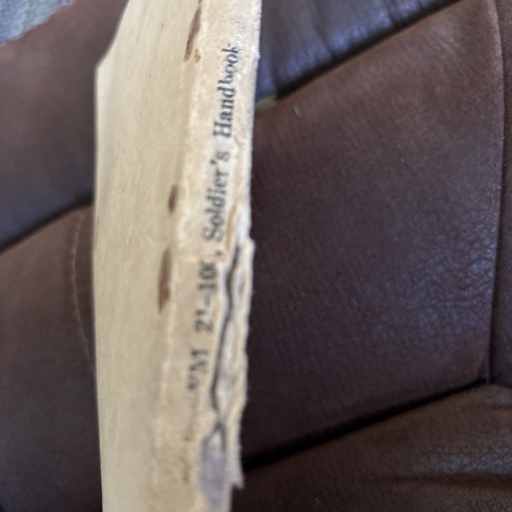 WW2 War Department Basic Field Manual Soldiers Handbook July 23 1941 Original