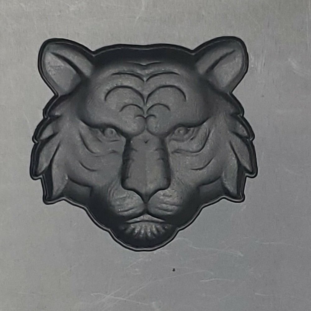 Tiger 3D Graphite Ingot Mold for Gold Silver Copper Tin Melting Casting Refining