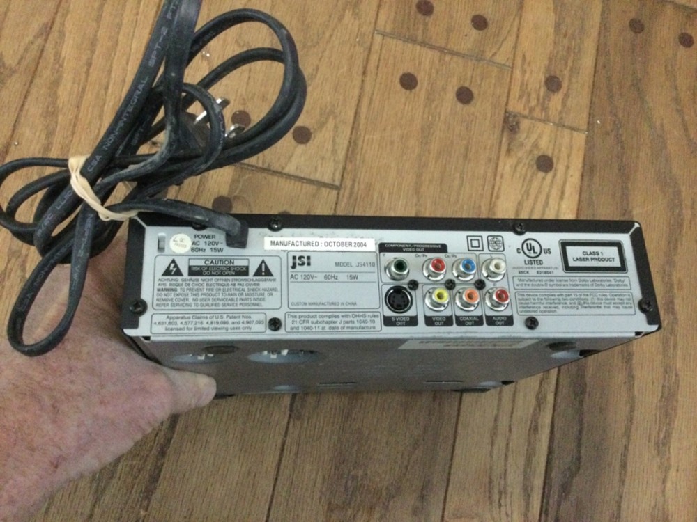 JSI Model JS4110 DVD Player