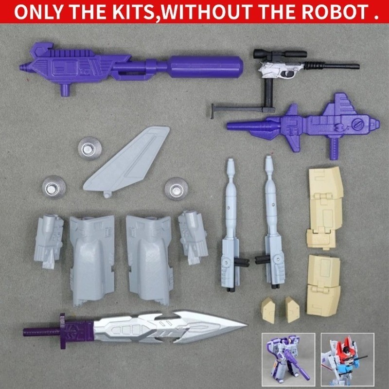 3D DIY Weapon Filler Upgrade Kit For DCS Astrotrain Blitzwing Stascream