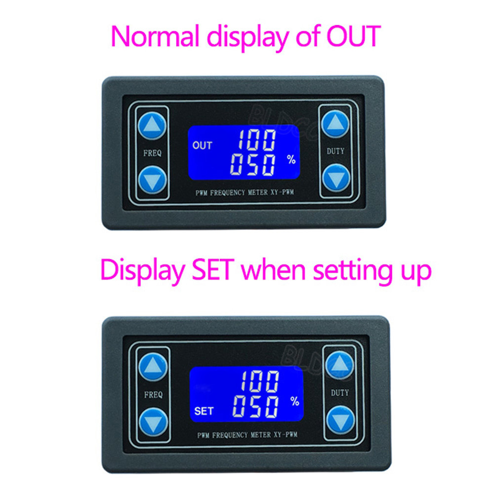 4PACK LCD PWM Signal Generator & Pulse Generator Frequency Duty Cycle Adjustable