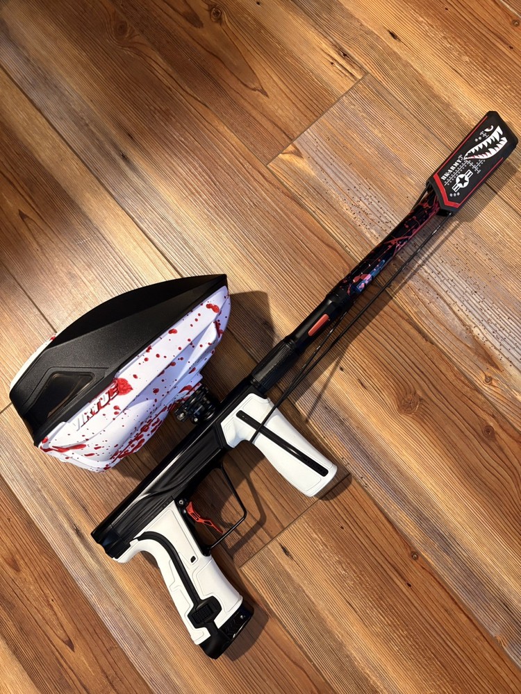 Planet Eclipse Geo R5 Custom Arc Anodized Barrel Spire V Hopper