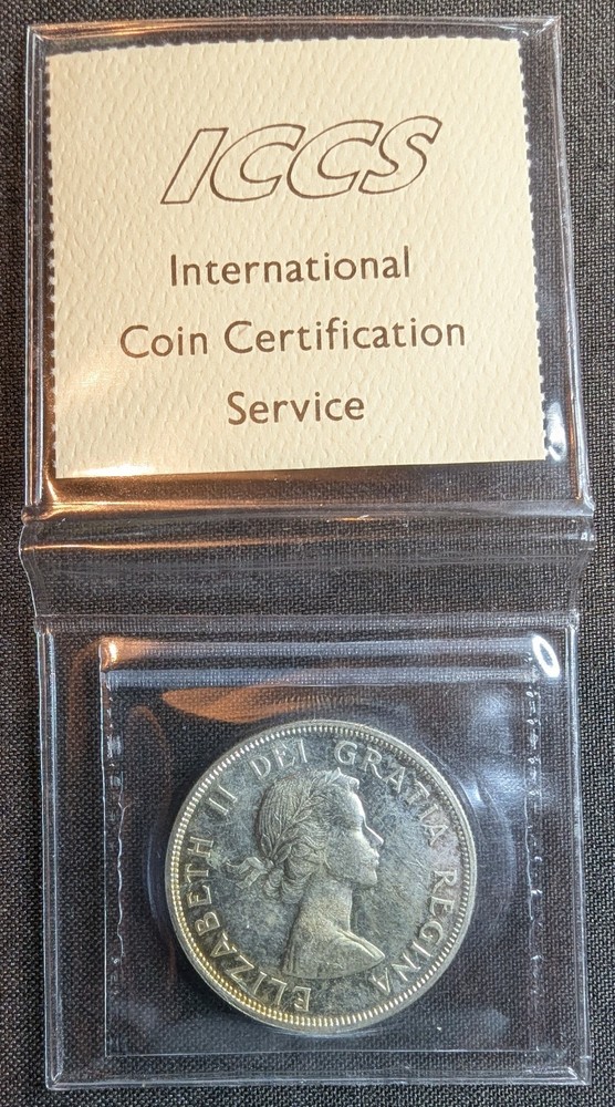 1960 Canada $1 - 80% Silver Dollar - MS63