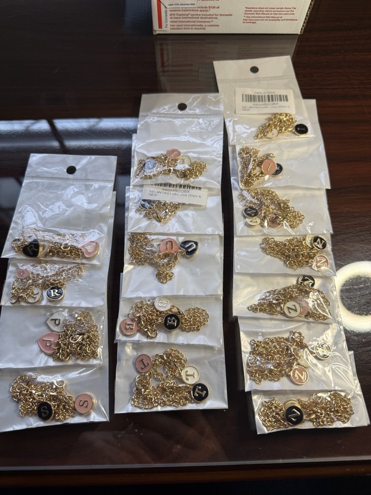 16pc Bulk Letter Keychain For Stanley Cups Or Craft