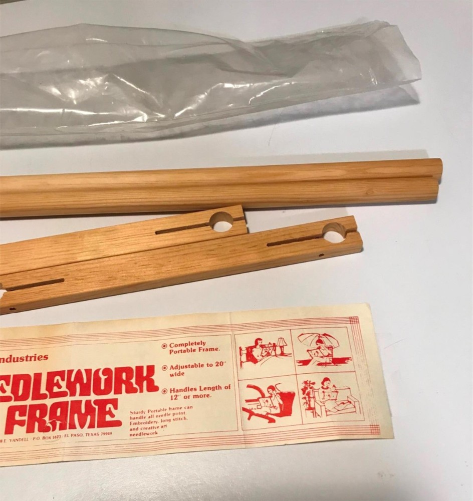 Accent Industries #821 Needlework Tapestry Lap Frame - NIB