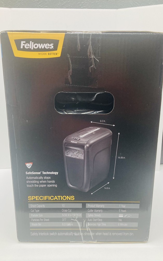 Fellowes Power Shred 60CS 10 Sheet Medium USE SHREDDER