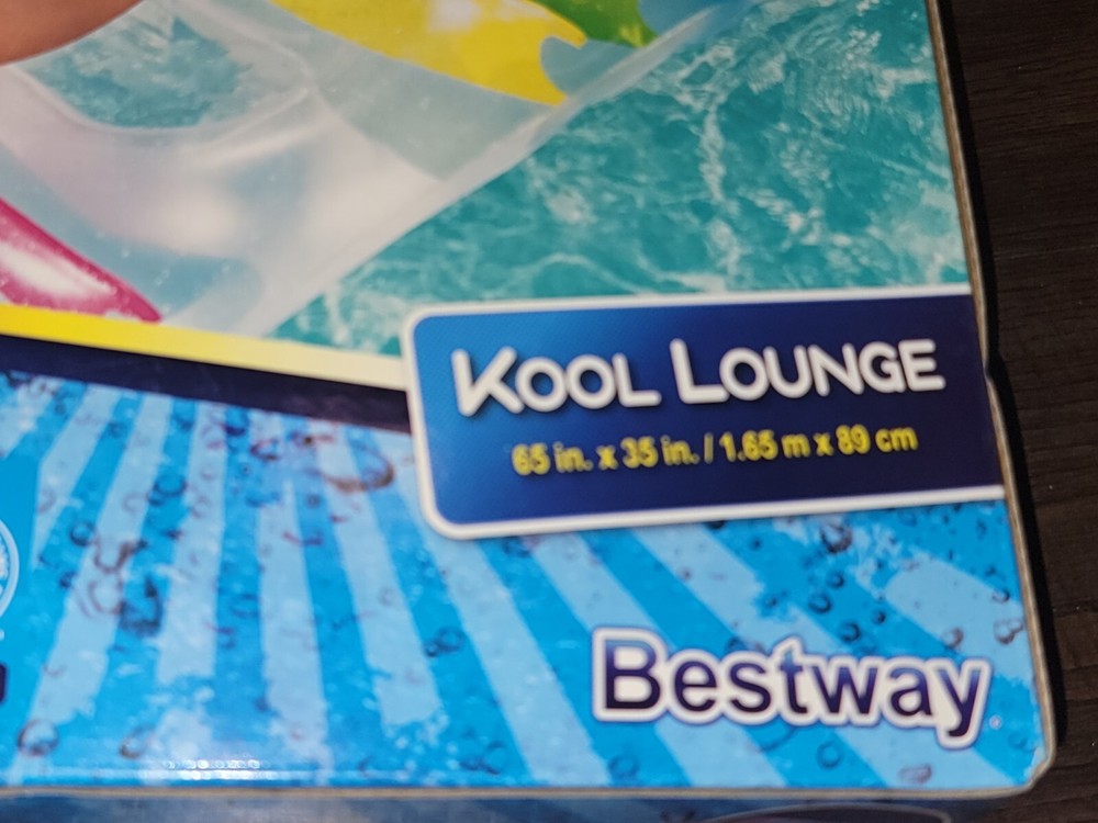 H2O Go! Kool Lounge Pool Float Inflatable Float