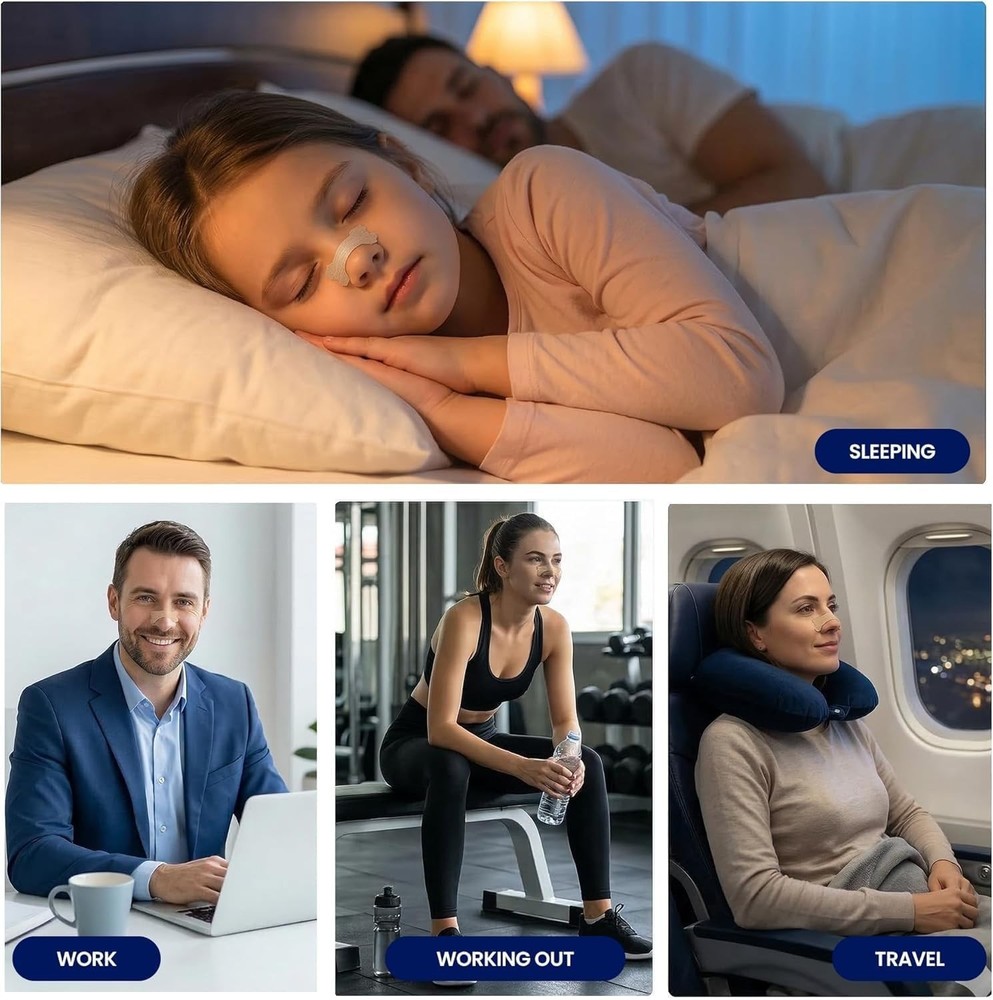 Sleep Better with Large Nose Strips - 100 Count