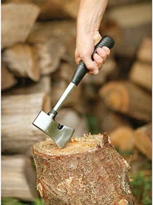 Durable Multipurpose Hatchet Axe with Tent Stake Puller – Perfect for Camping