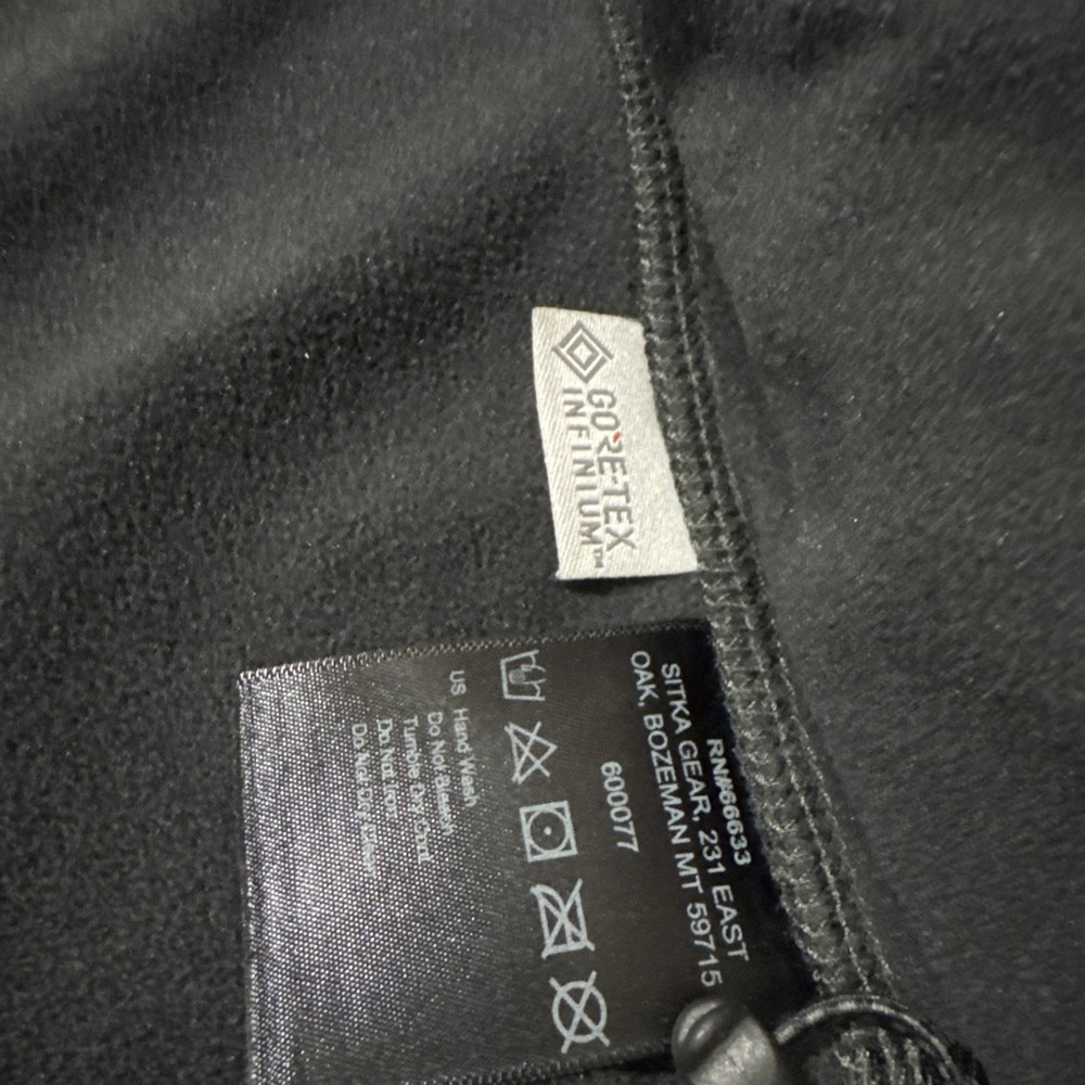 Sitka Bluff Berber Jacket Black Medium