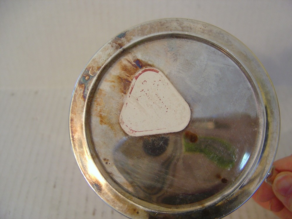 VINTAGE SILVERPLATE LARGE PITCHER 6-1/2" HIGH