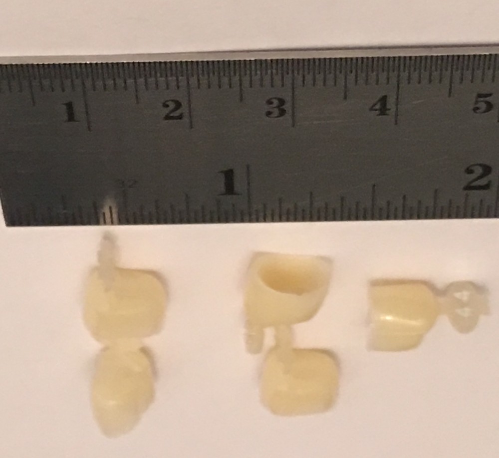 Dental Polycarbonate Temporary Crowns 5 pcs #44
