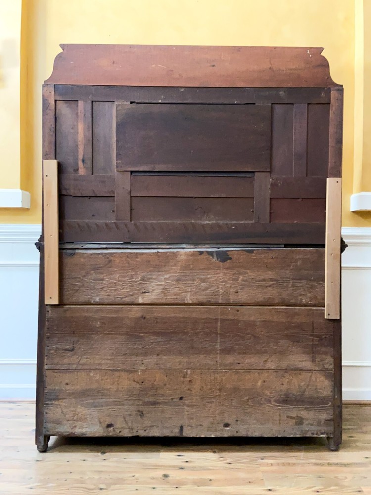 Antique 19th Century Display Top Mirror Back Sideboard.