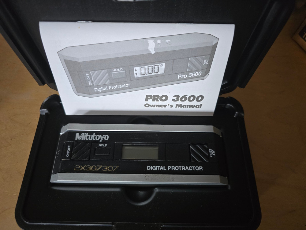Mitutoyo 950-318 Digital Protractor Pro 3600