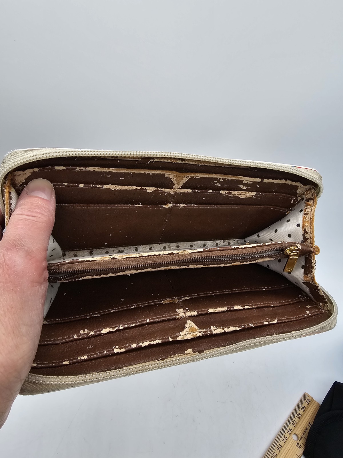 Disney Loungefly Beauty And The Beast Faux Leather Wallet SEE CONDITION