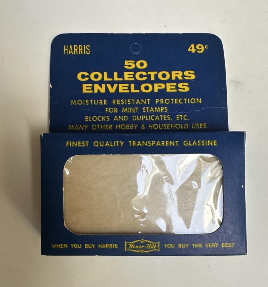 Harris 50 Collectors Envelopes