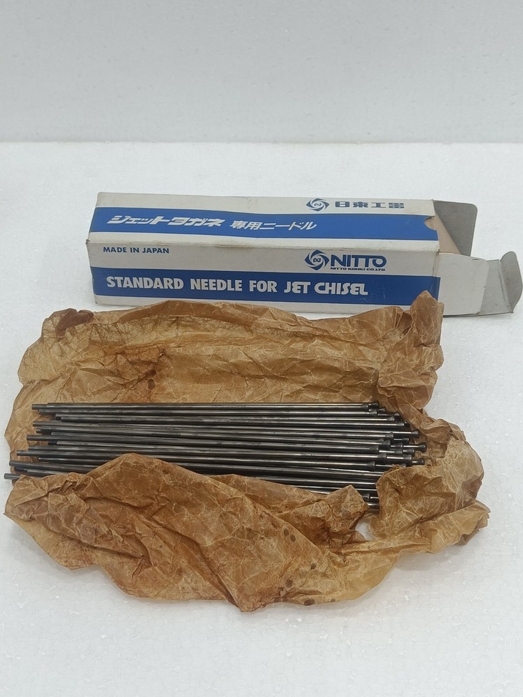 NITTO STANDARD NEEDLES FOR JET CHISEL REPLACEMENT NEEDLE SET 53 NEEDLE 3 X 180