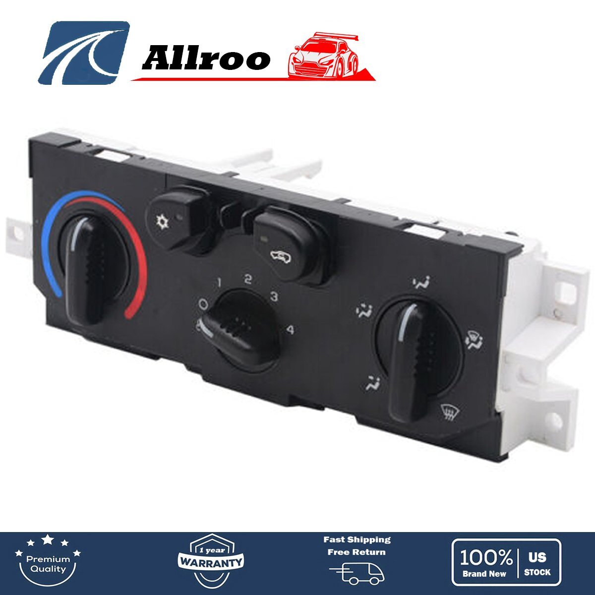 For 2004-2012 Chevrolet Colorado A/C Air Conditioning Heater Control Panel