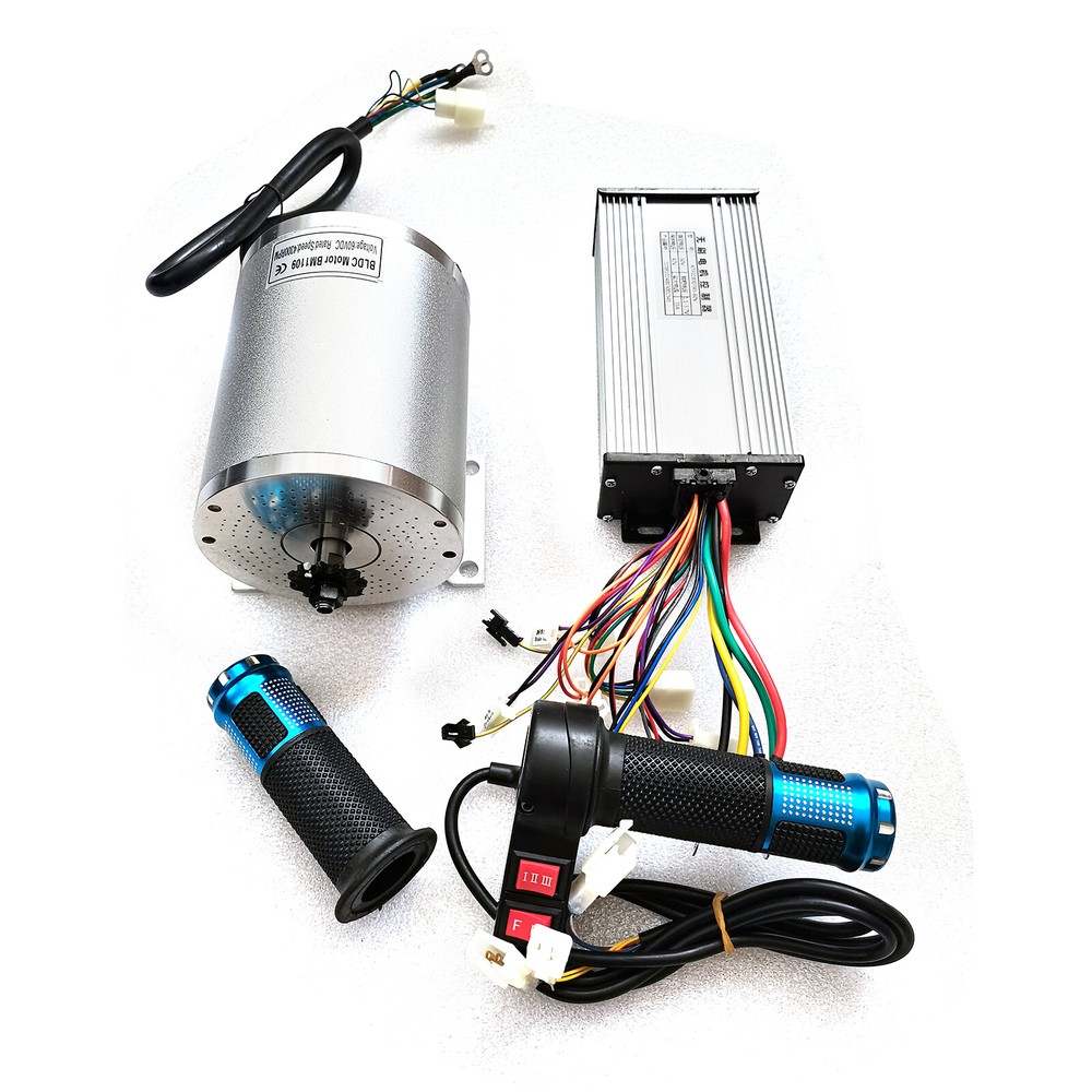 2000W 60V BLDC Motor Kit w/ Brushless Controller for Electric Scooter E Bike