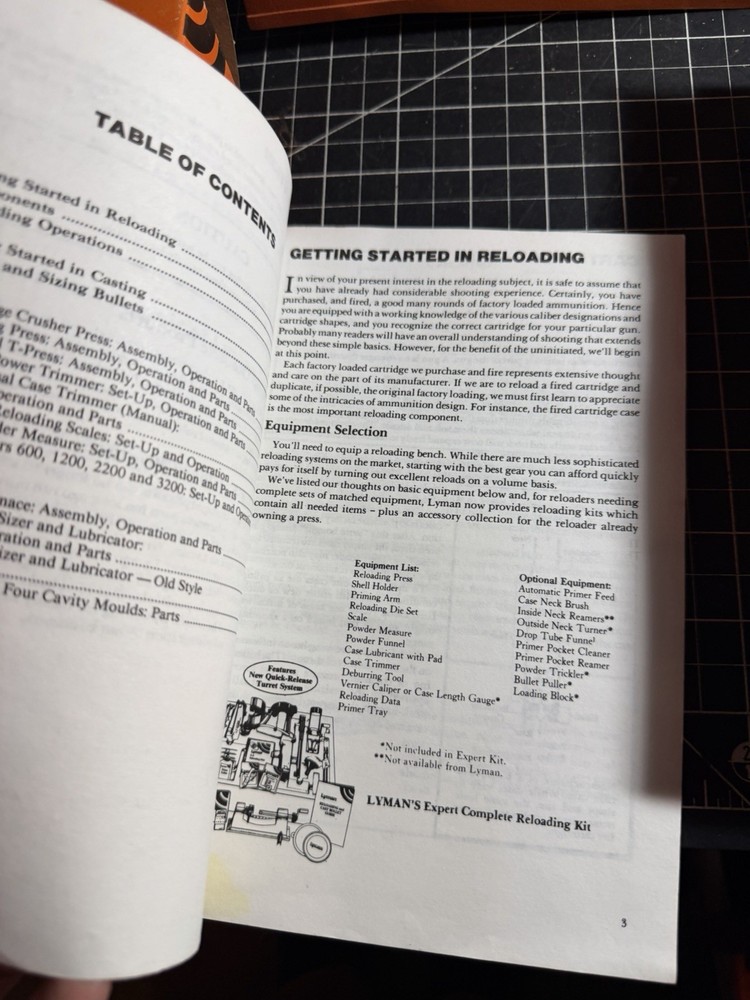 Lyman reloading starter kit