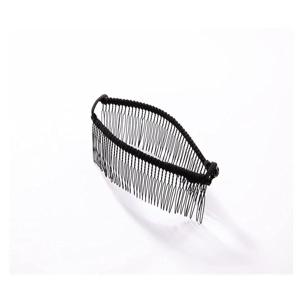 Hair Clip, Black Banana Comb Stretch Banana Hair Clip Clincher Comb Adjustable