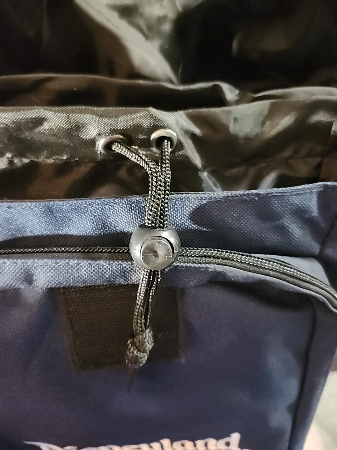 Disneyland Crossbody Bag Blue 12" x 9" x 4" Vacation Organize