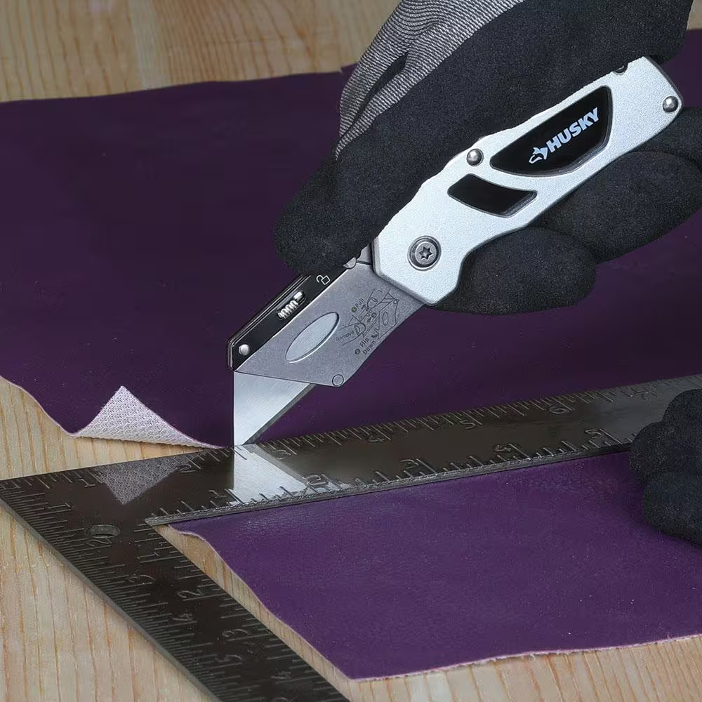 Compact Folding Lock-Back Utility Knife