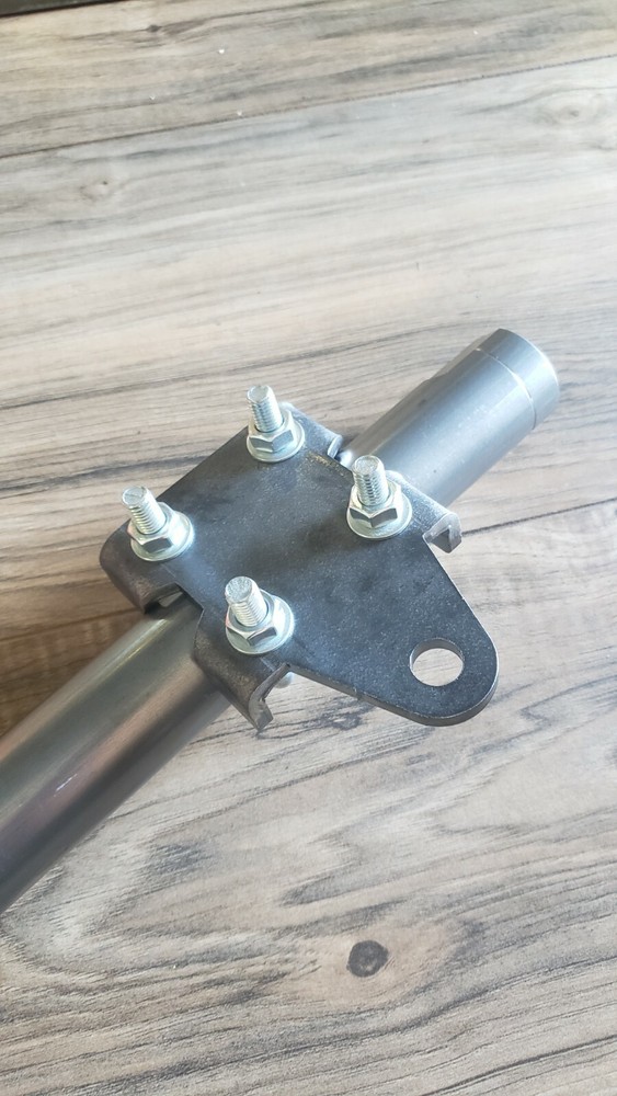 Steering stabilizer bracket for 1 TON steering kits