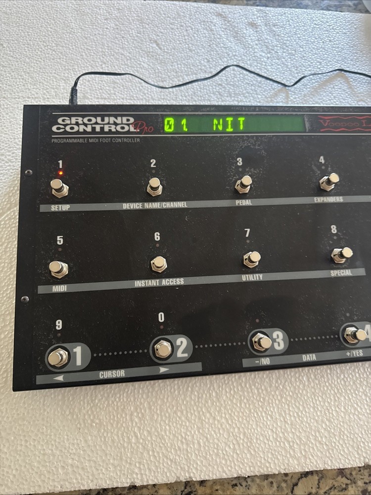 Voodoo Lab Ground Control Pro Guitar Rig MIDI Switching System