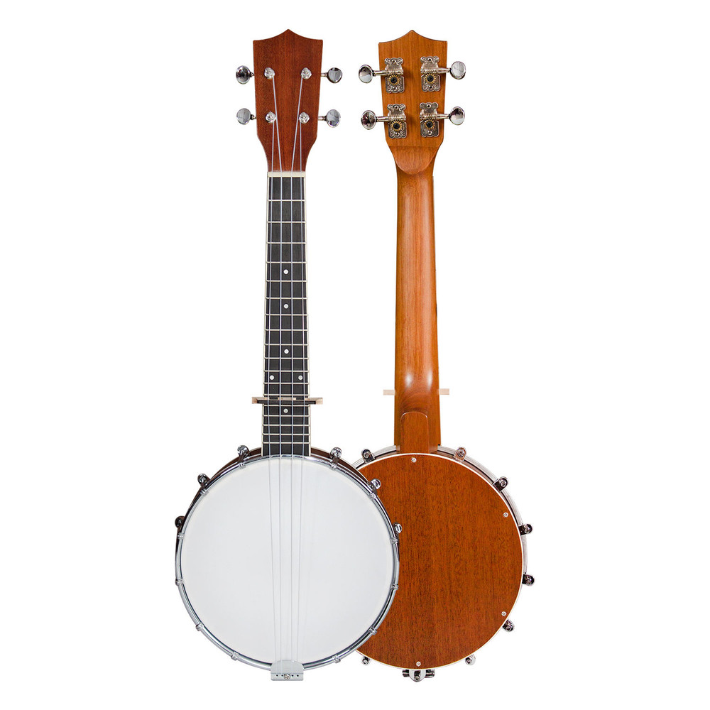 Customizable Plucked Stringed Instrument Professional 4-String Banjo
