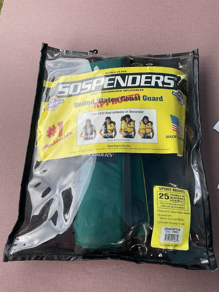 Personal Floatation Device (Suspenders)