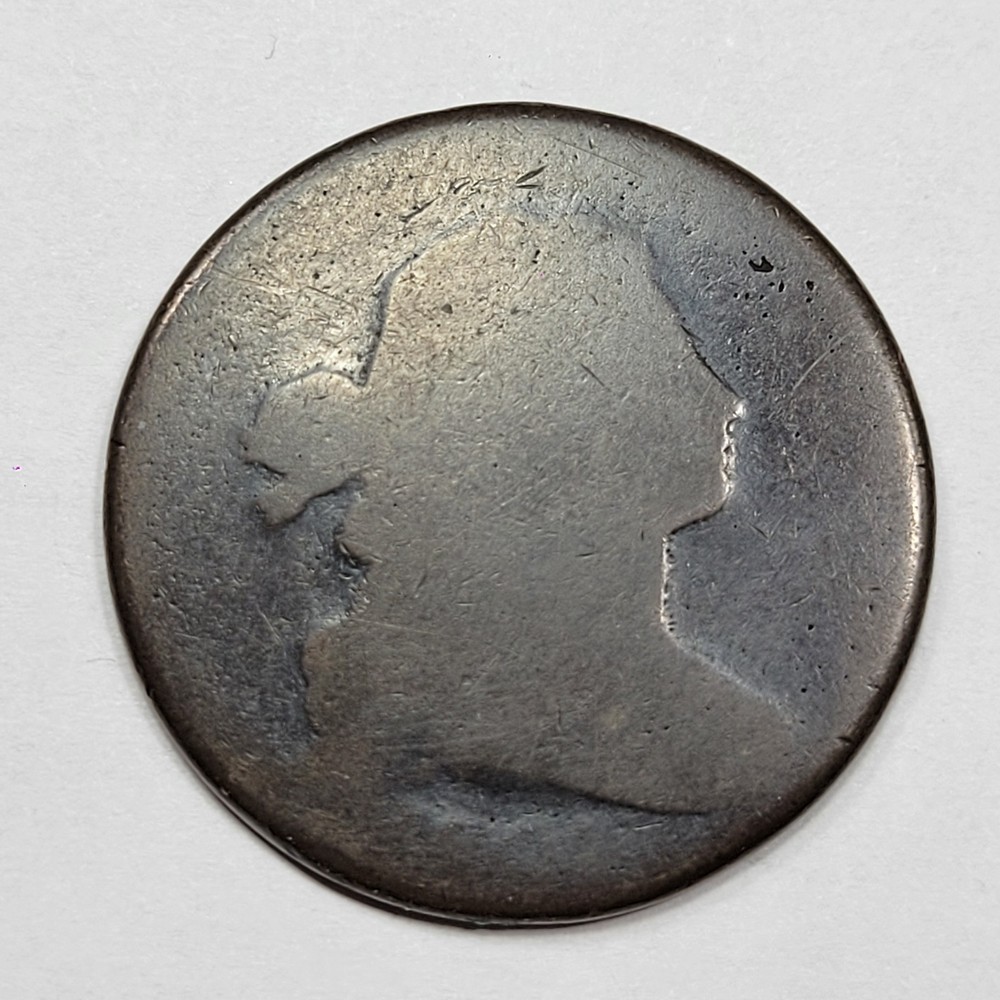 1801 Draped Bust Large Cent Circulated US Early Copper Type Coin *M618
