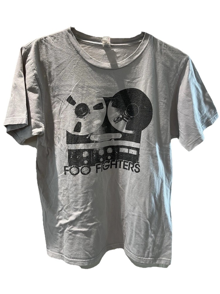 Foo Fighters Gray 8track Tshirt M