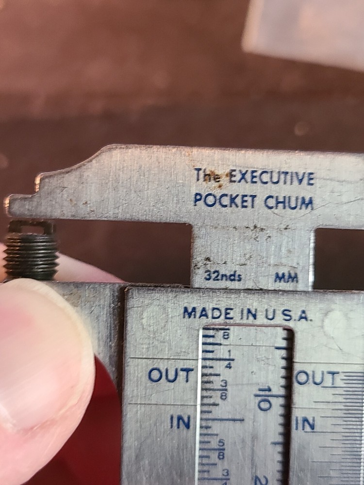 6 NOS Vintage Glow Plug Gas Model Airplane RC Engine Unknown Make