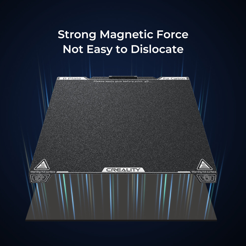 Creality K1C Build Plate 235x235mm Textured PEI Flexible Spring Steel for K1C