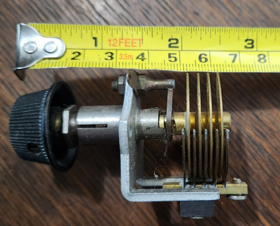 Vintage Hammarlund Tube receiver Variable Capacitor