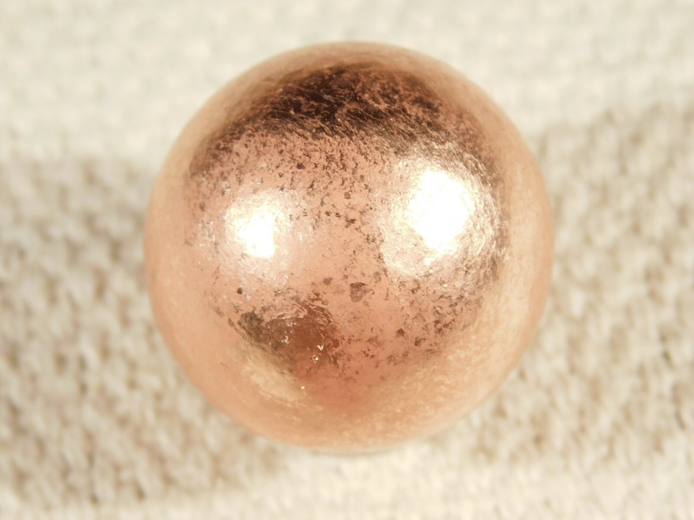 Solid COPPER SPHERE From Michigan 119gr