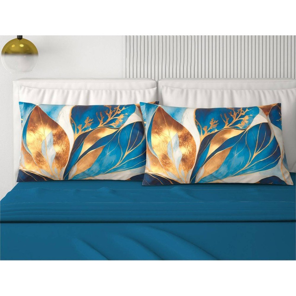 MARY Solid Color Fancy 4 Pillowcases Double Cotton Sheet Set