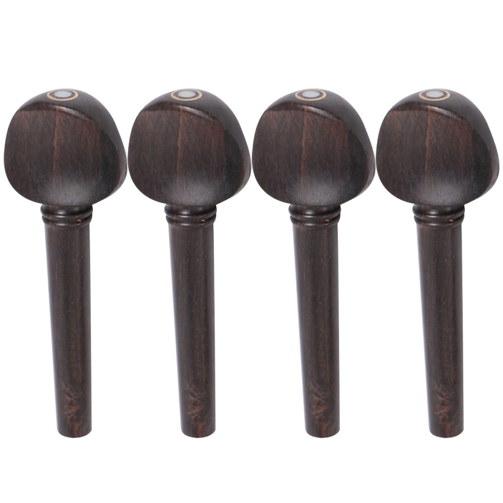 4 PCS Violin Pegs Replacement Musical String Instrument Parts Accessory