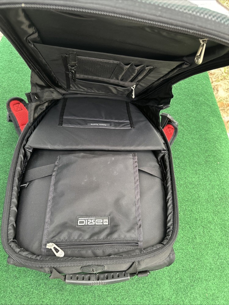 Axio by Harodesign Hardshell Hardcase Backpack Black Motorcycle Riding Pack