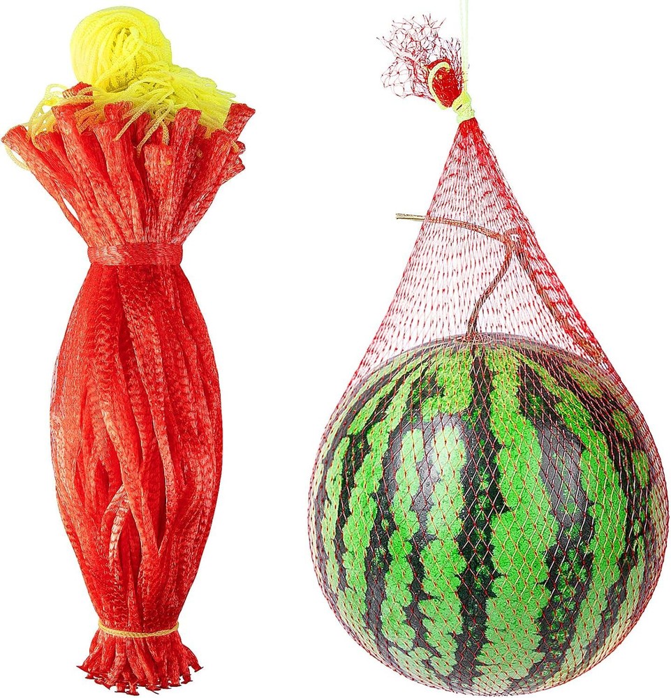Iceyyyy 50 Pack Watermelon Nets,Hanging Watermelon Support Nets,Reusable Melon H