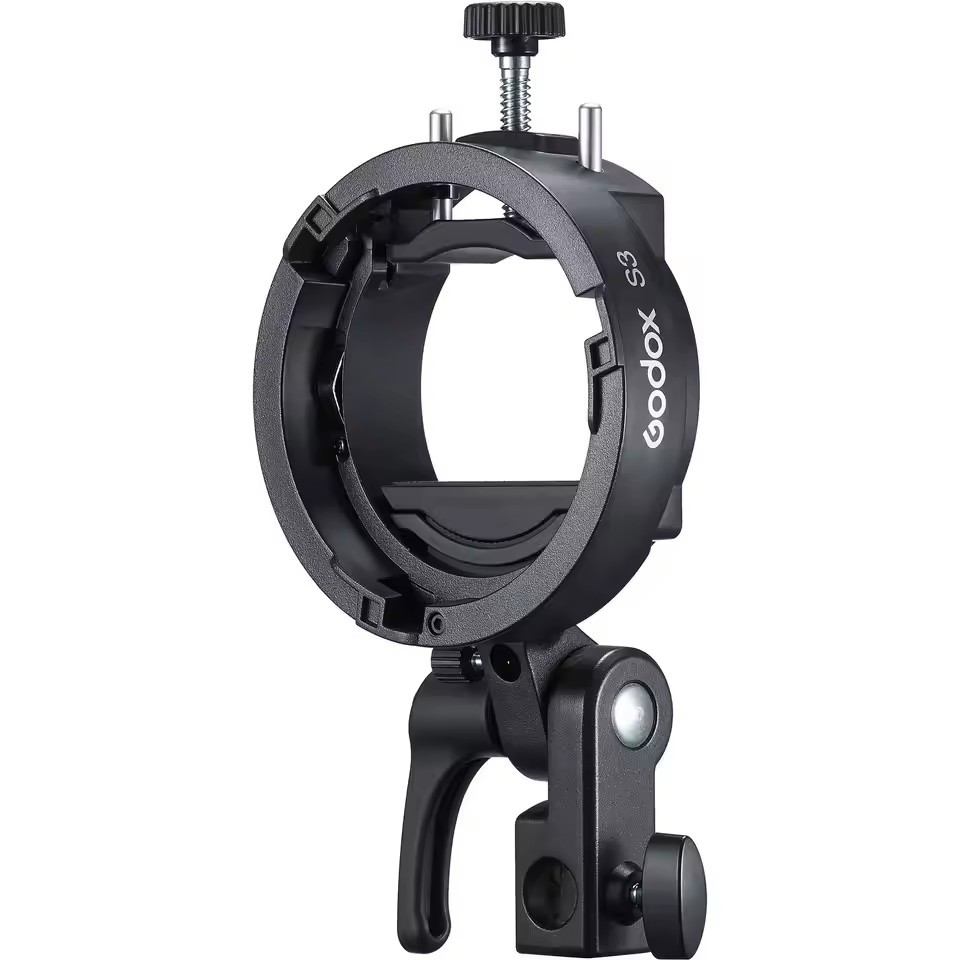 Godox S3 S-Type Bracket Updated Version Bowens Mount Holder for Godox V100 V1Pro