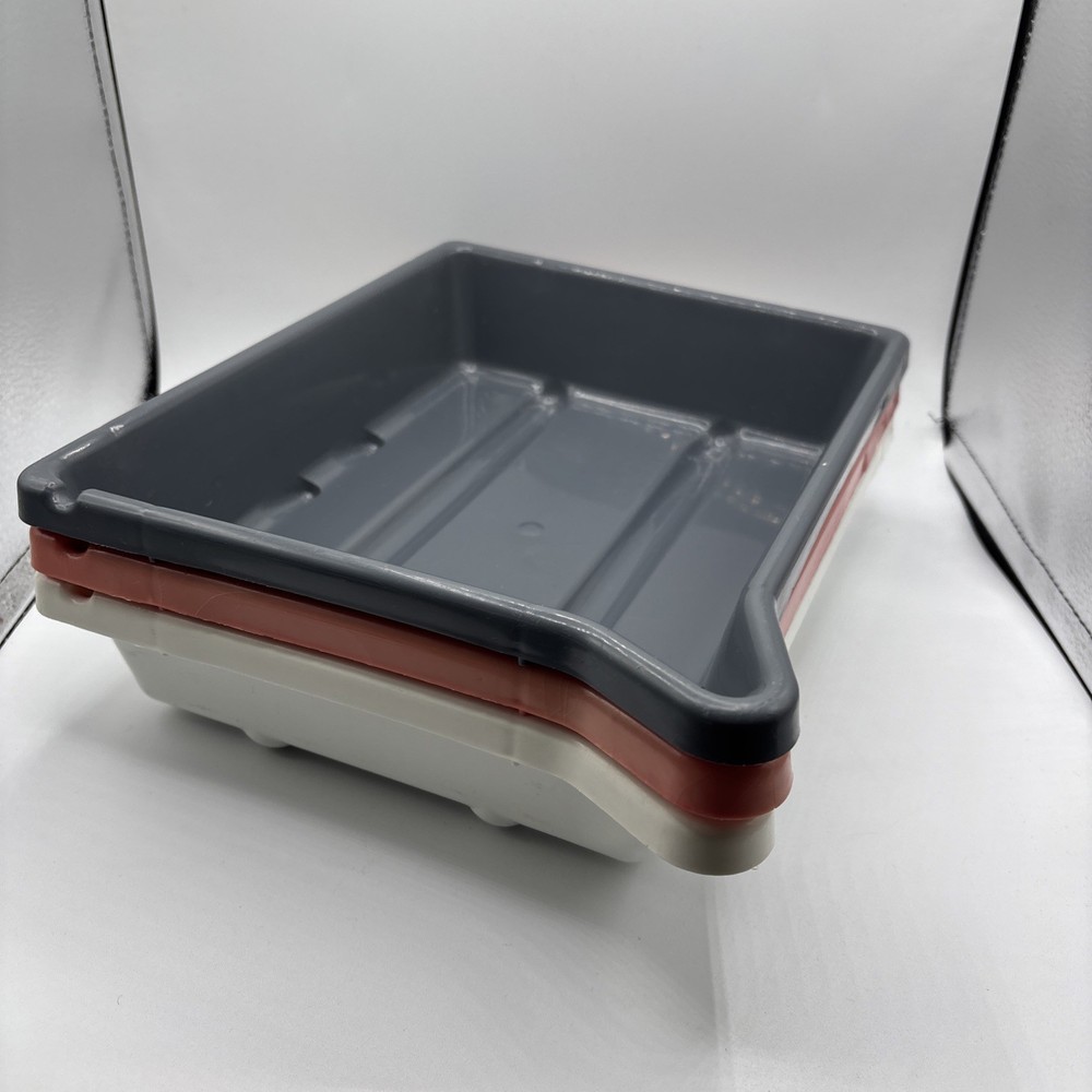 3 Jessops Developing Trays 6.5"x 8.5" (16.5 x 21.6 cm)